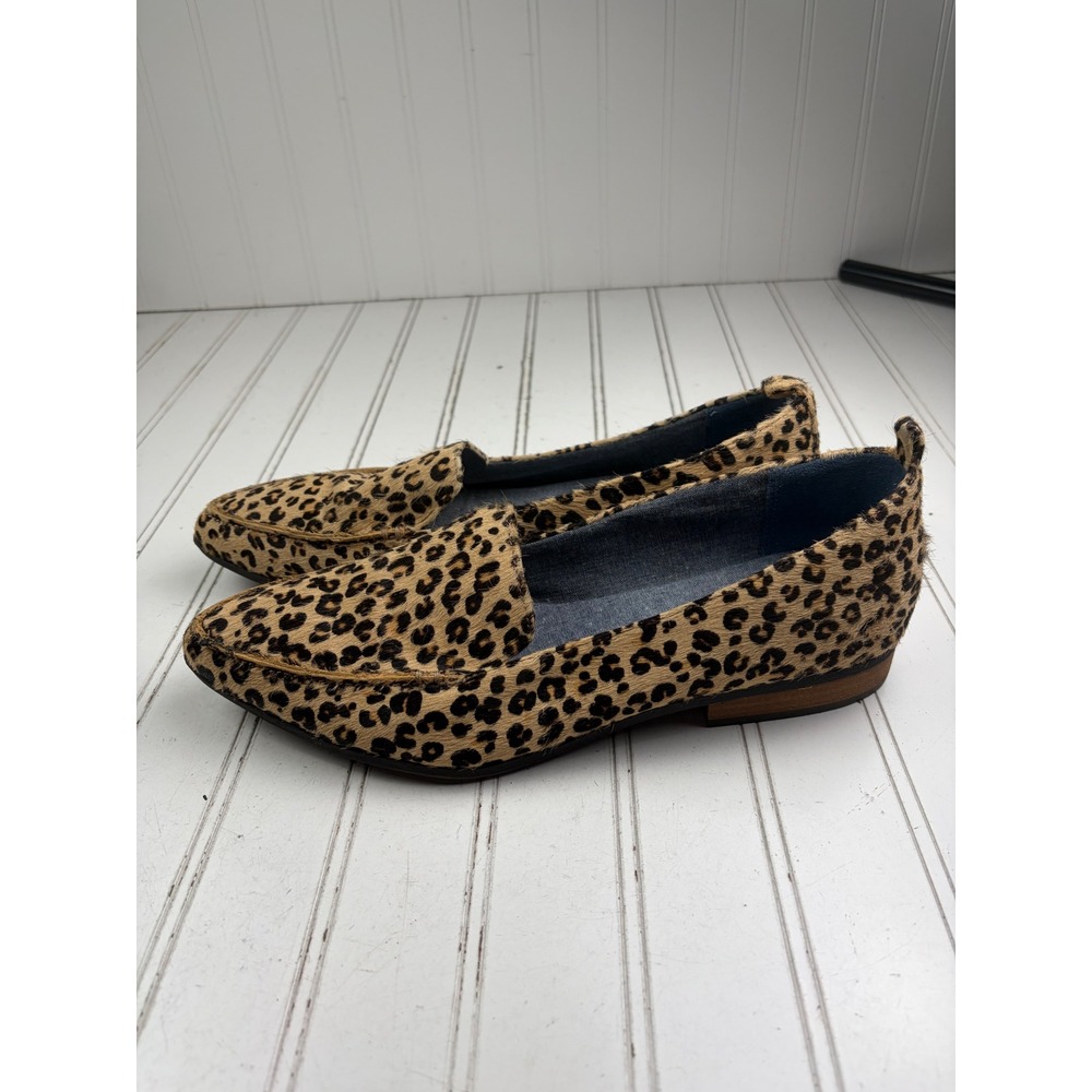 Dr. Scholl's Leopard Print Comfort Slip On Flats Loafers Women's Size 11 - Picture 3 of 10